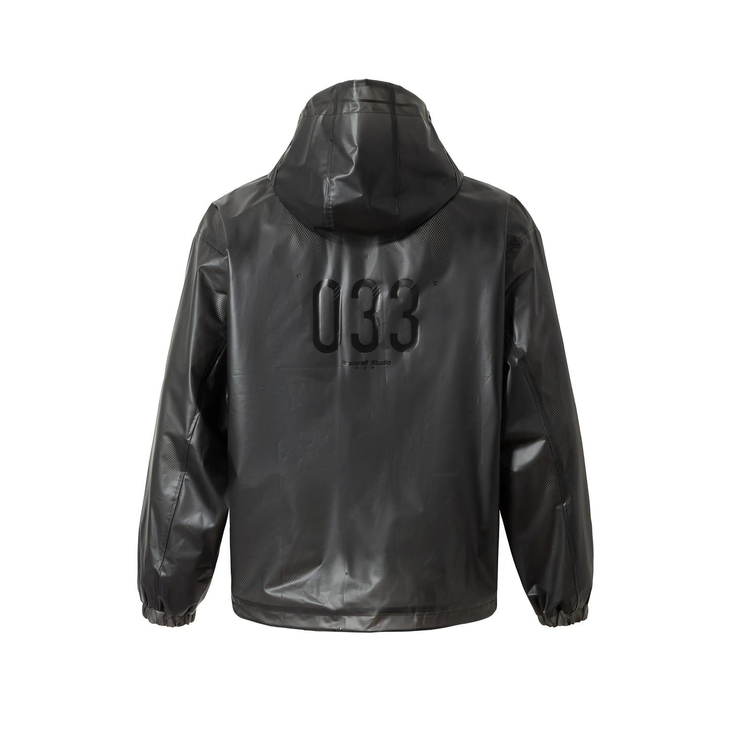 033 Black Windbreaker Jacket Hominus Denim