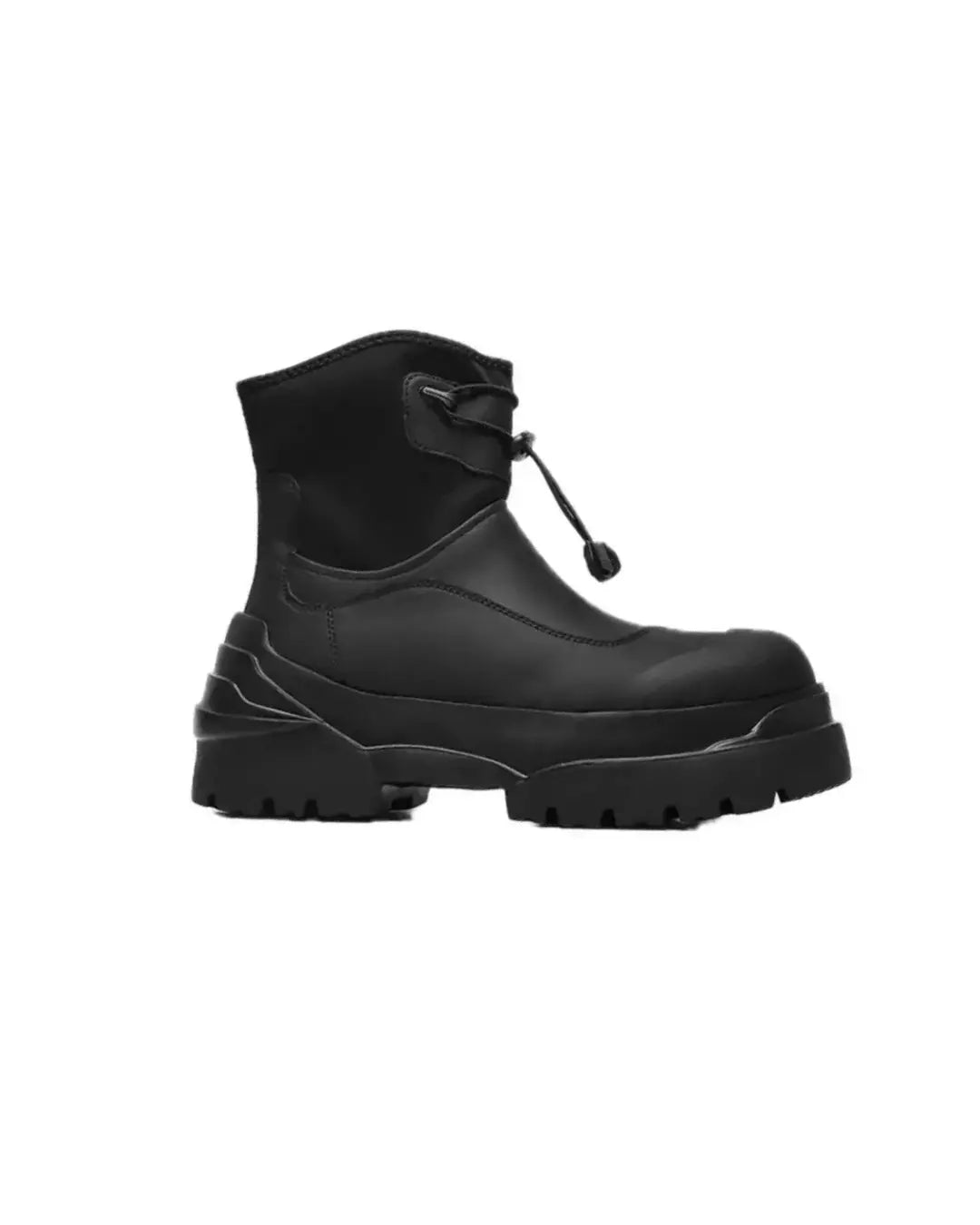 2024 New Men's Retro High-top Heightening Thick-soled Outdoor Function Wind Elastic Elastic Platform Boots Hominus Denim