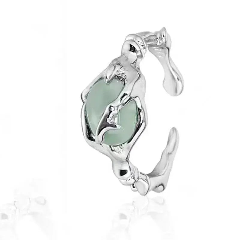 925 Sterling Silver Liquid Lava Ring - Hominus Denim