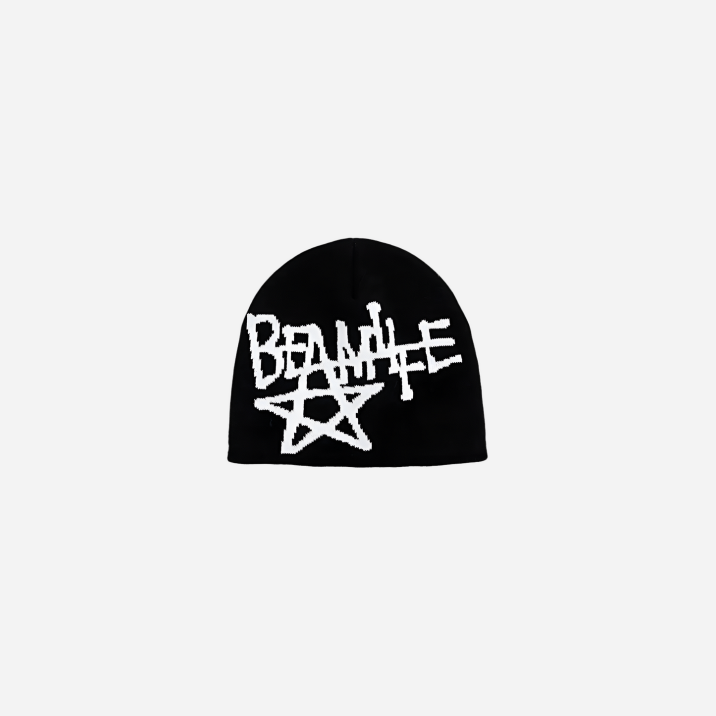 Vintage Y2K Graffiti Knitted Beanie