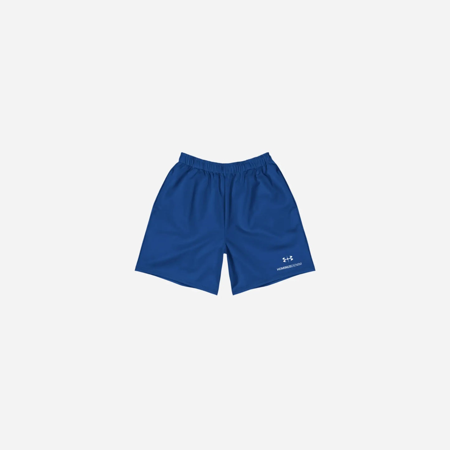 All-Over Print Unisex Athletic Long Shorts Hominus Denim