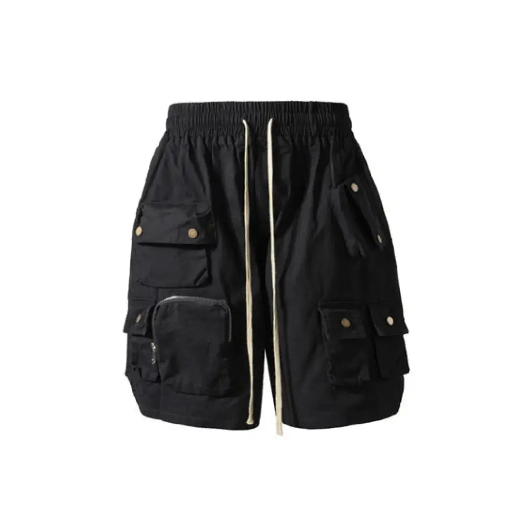 Baggy Oversized Multi Pockets Short - Hominus Denim
