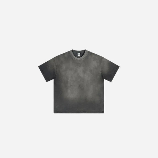 Basics Washed Grunge Essential Blank Tee Hominus Denim