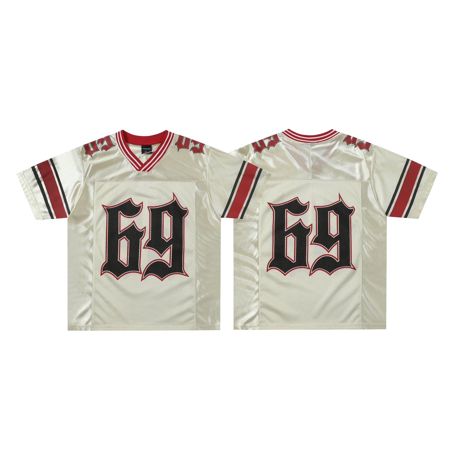 Beige Vintage Y2K Jersey Hominus Denim