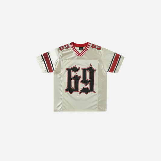 Beige Vintage Y2K Jersey Hominus Denim