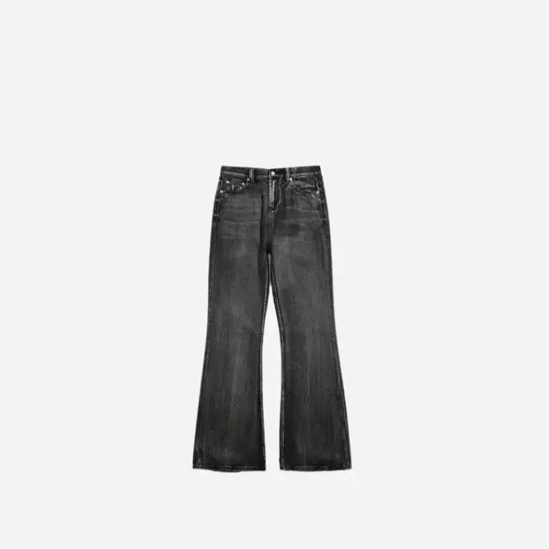 Black Washed Flare Jean Hominus Denim