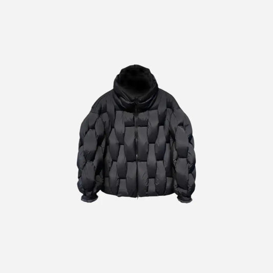Braided Puffer Jacket Hominus Denim