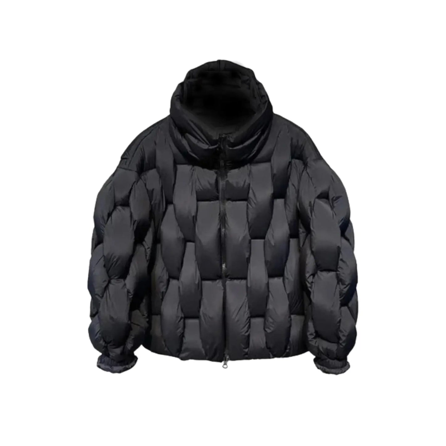Braided Puffer Jacket - Hominus Denim