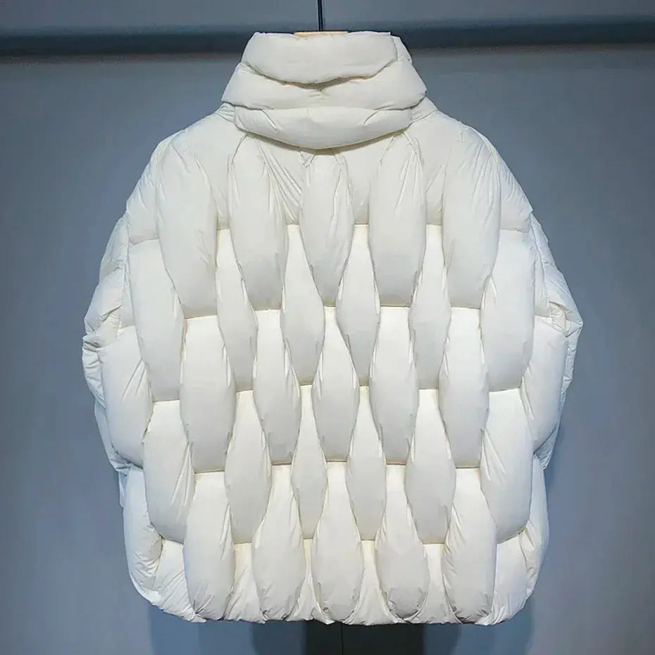 Braided Puffer Jacket - Hominus Denim