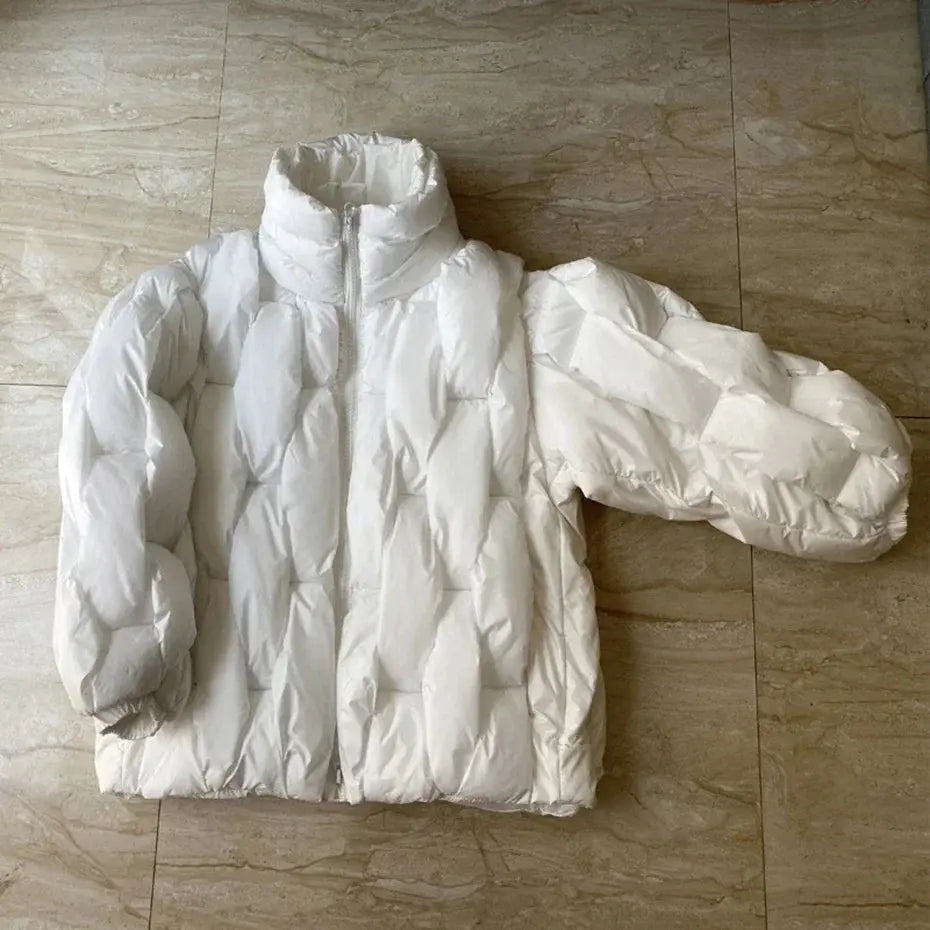 Braided Puffer Jacket - Hominus Denim