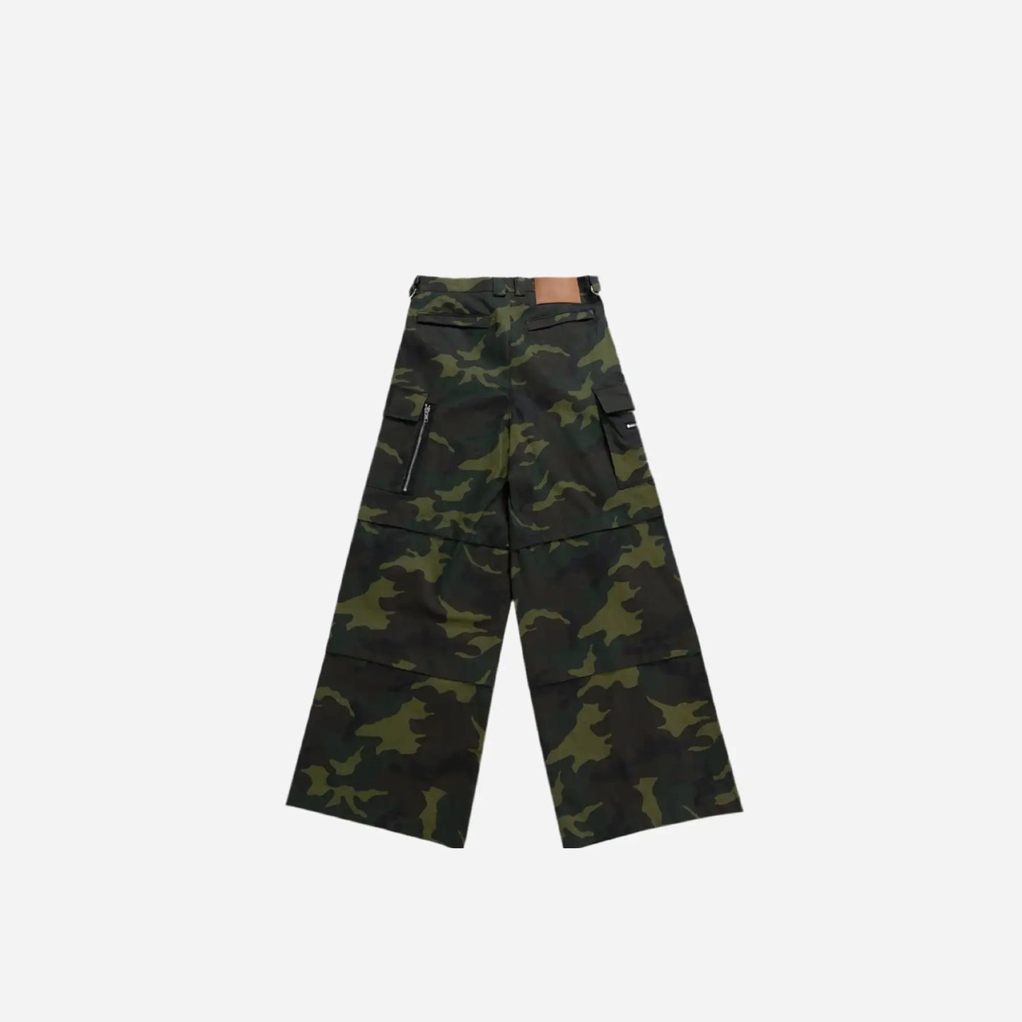 Camouflage Cargo Wide Leg Baggy Pant Hominus Denim