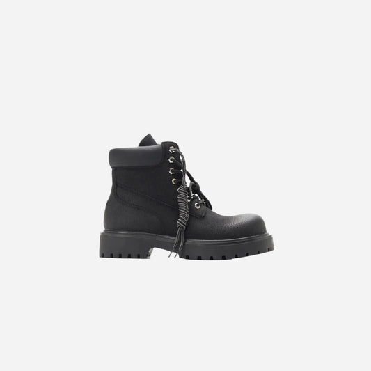 Casual Retro Workwear Boots Hominus Denim
