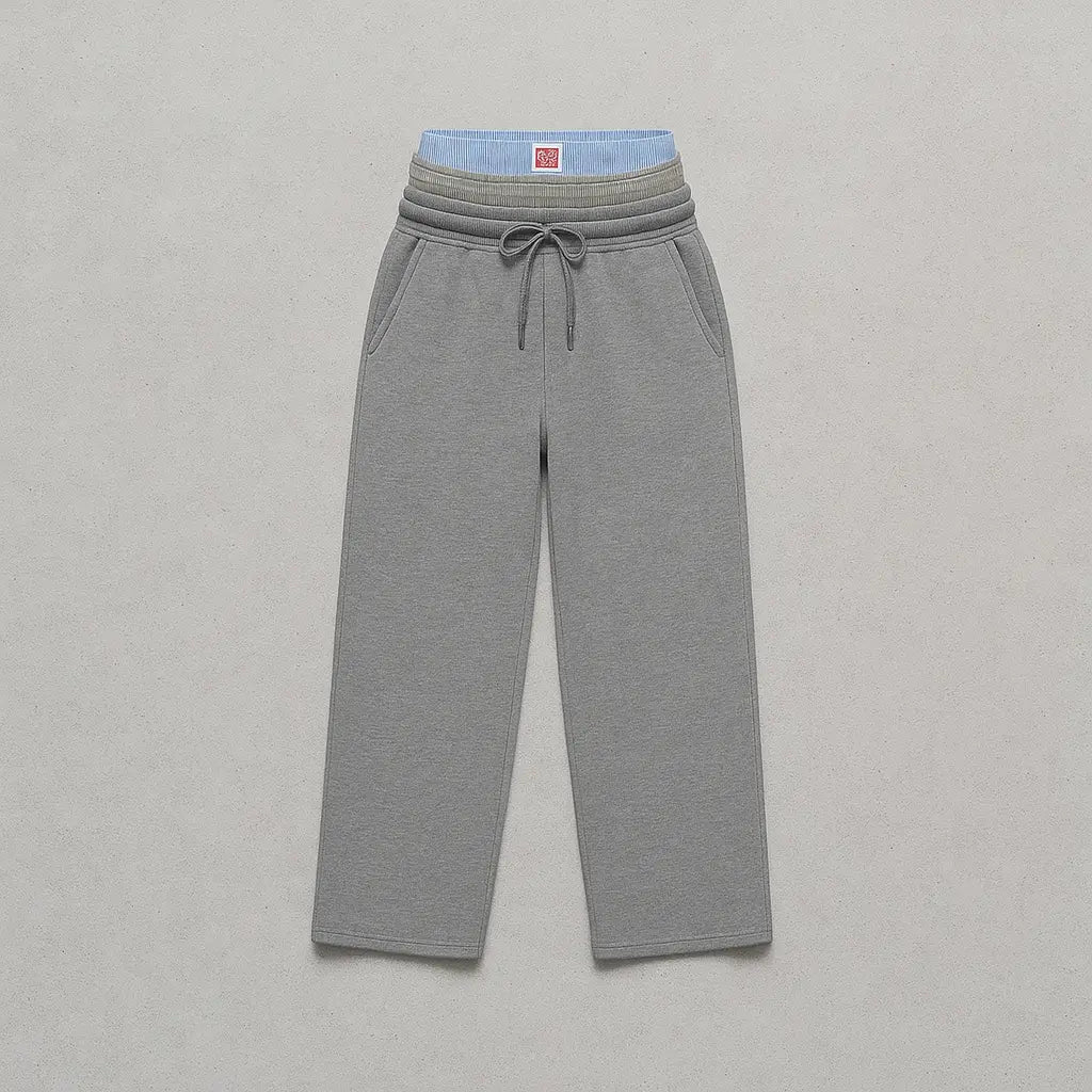 Casual Triple Waist Joggers Pants Hominus Denim