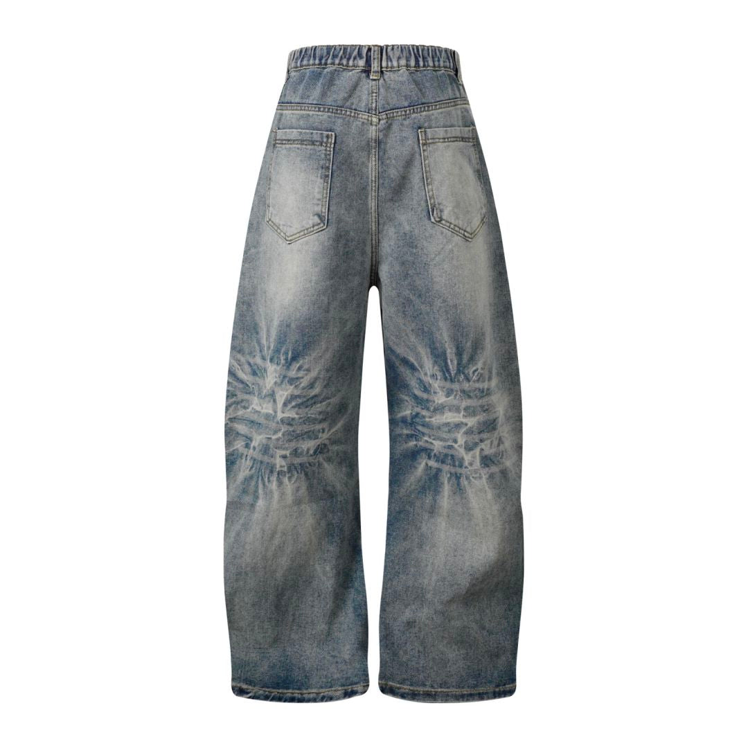 Casual Washed Y2K Baggy Jean - Hominus Denim