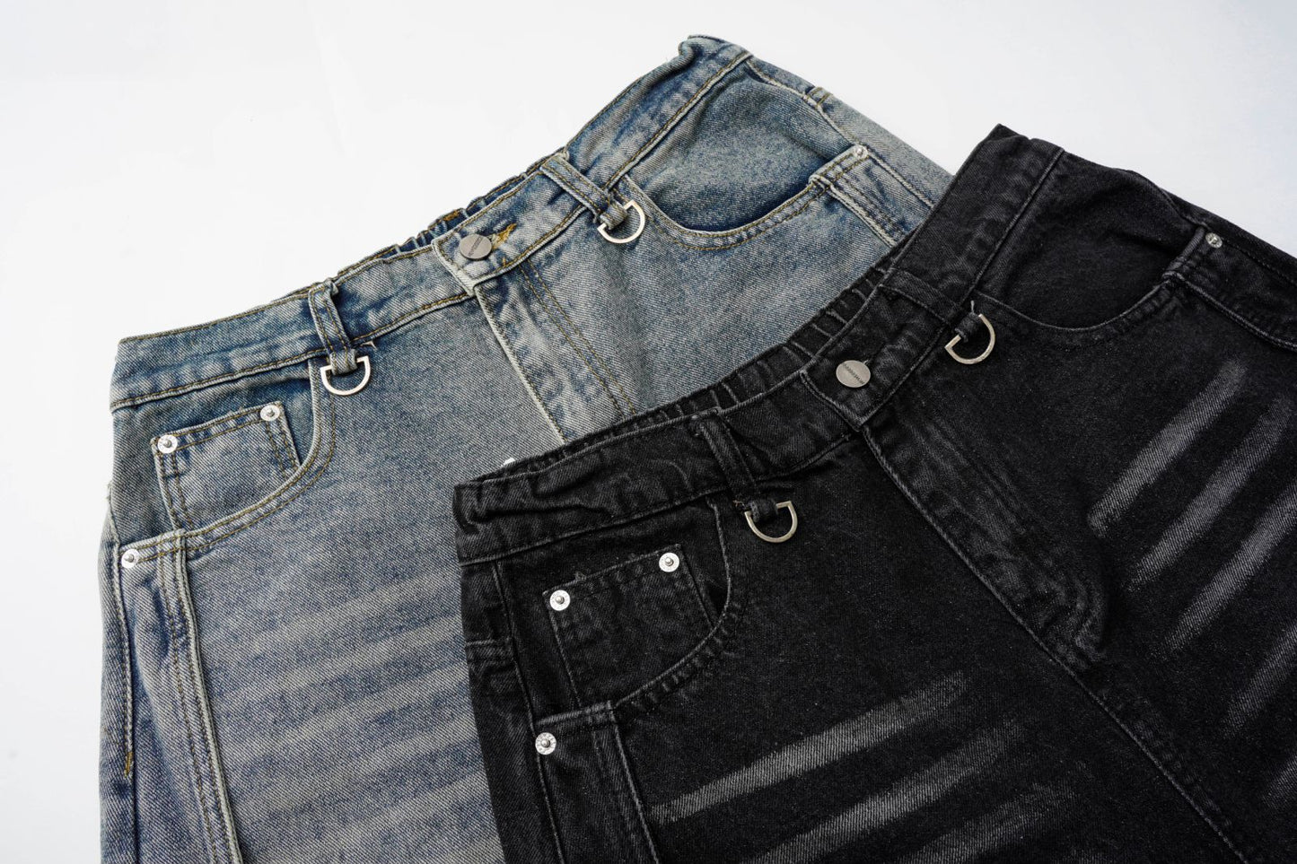 Casual Washed Y2K Baggy Jean - Hominus Denim