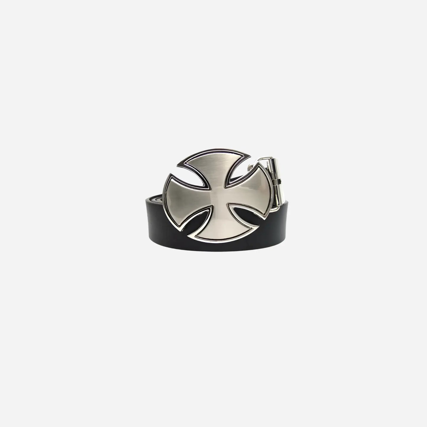 Cross Metal Buckle Belt Hominus Denim