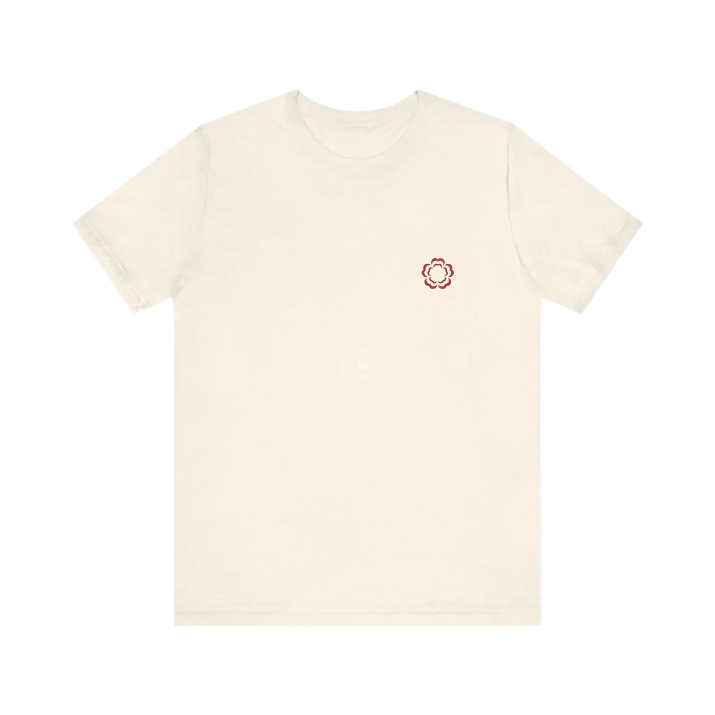 FLOWER* Tee Red Printify