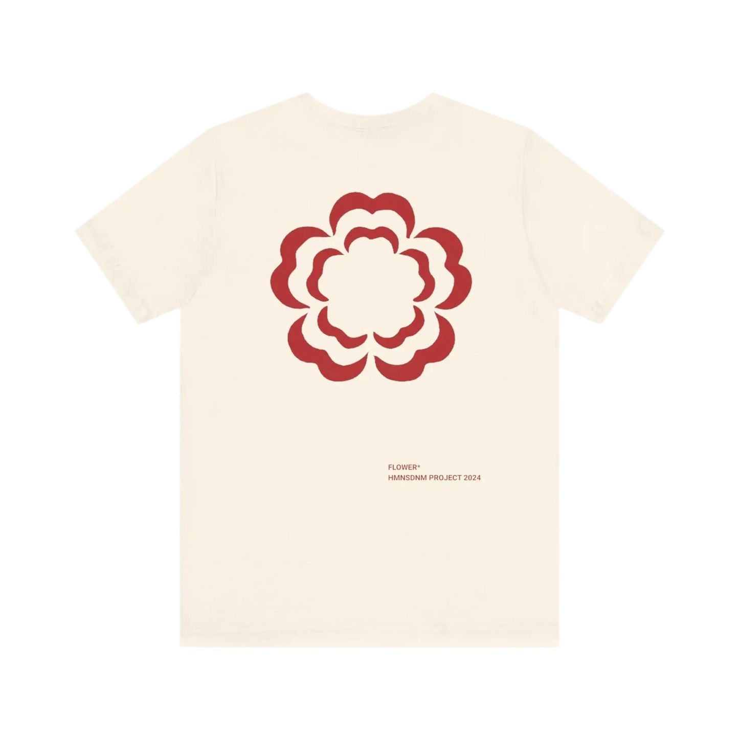 FLOWER* Tee Red Printify