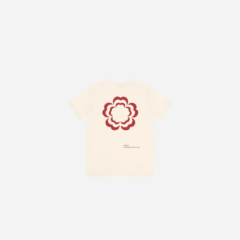 FLOWER* Tee Red Printify