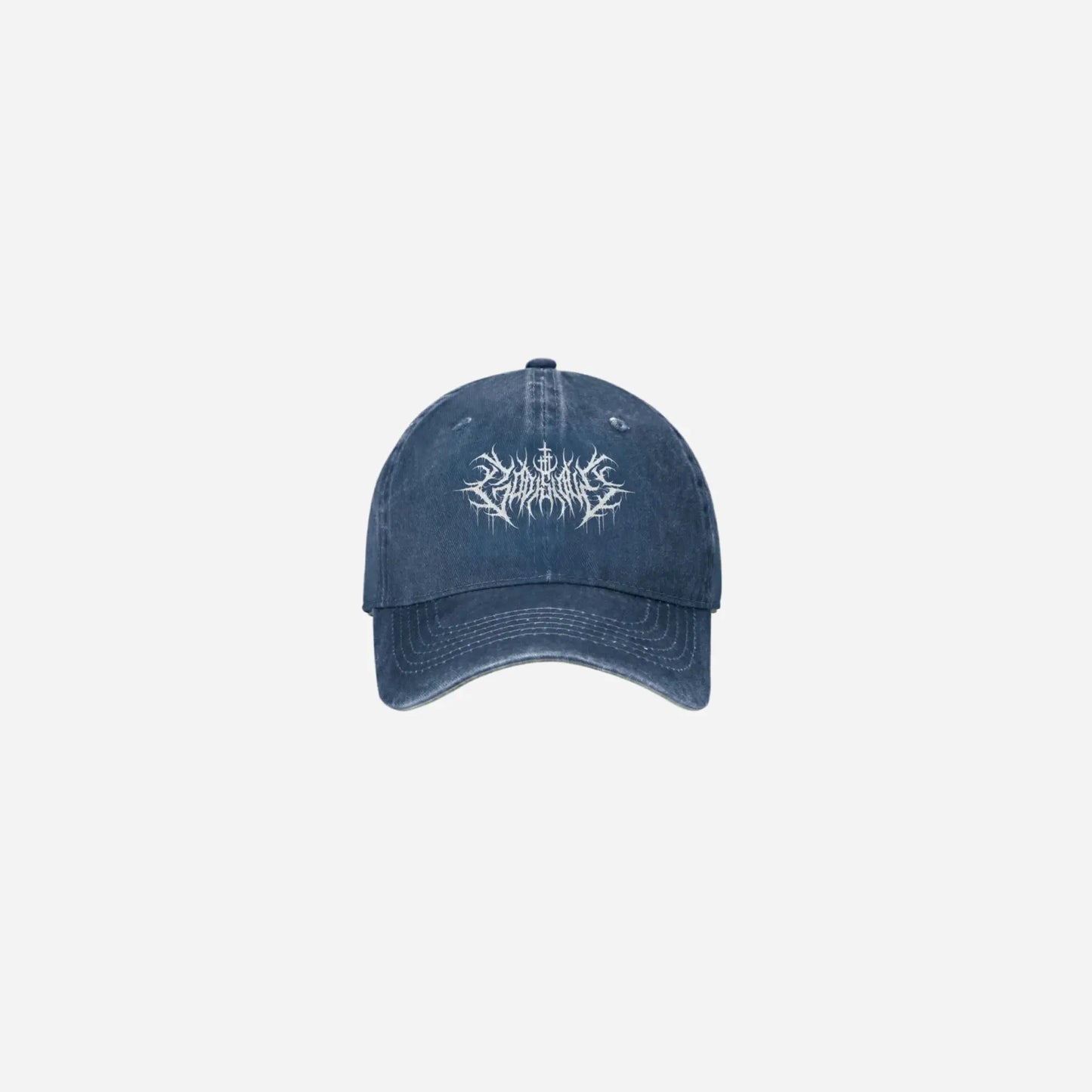 God Is Love Death Metal Denim Cap Hominus Denim