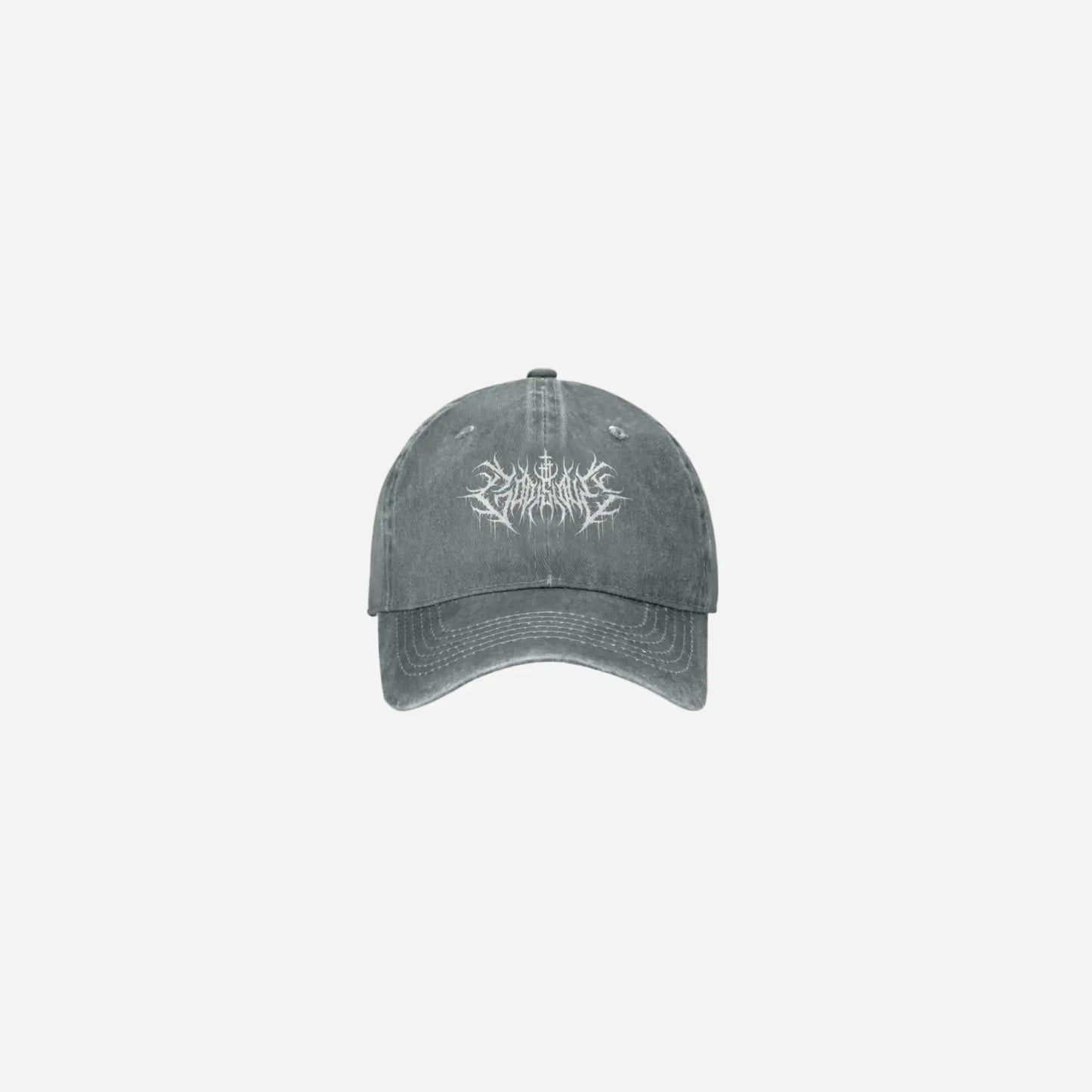 God Is Love Death Metal Denim Cap Hominus Denim