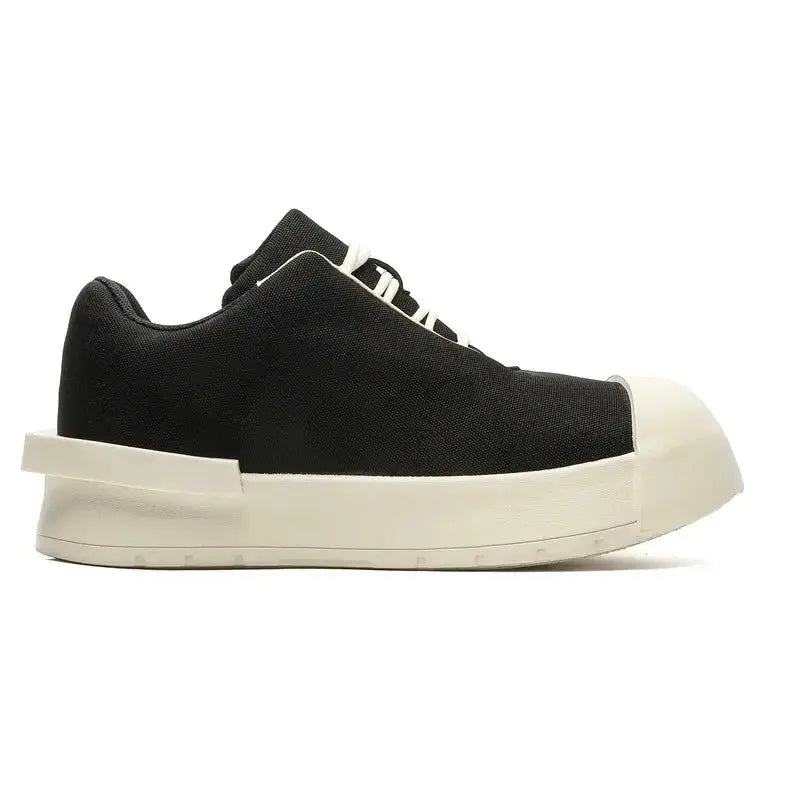 Gothic Vintage Oversized Shoes Toe Box Sneakers Hominus Denim