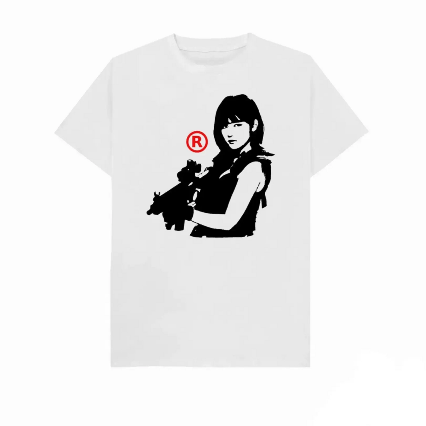 Graphic Print Design Girl Y2K Tee Hominus Denim