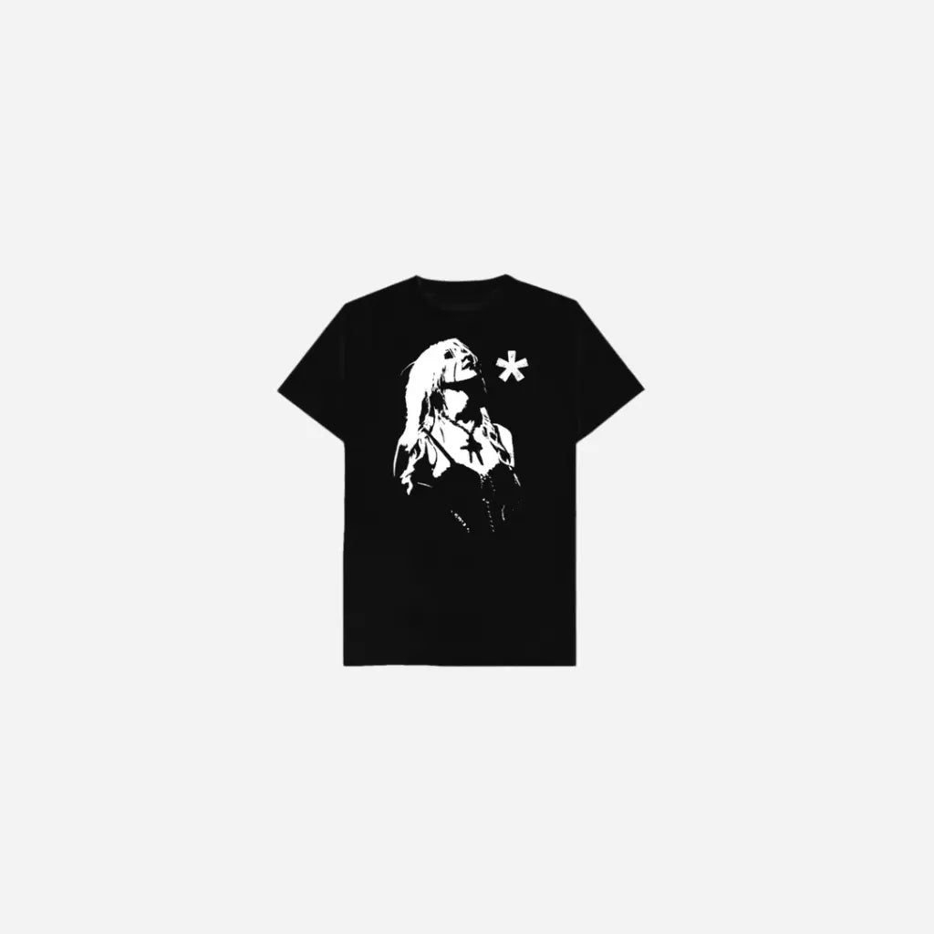 Graphic Print Design Opium Girl Tee | Y2K Shirts Hominus Denim