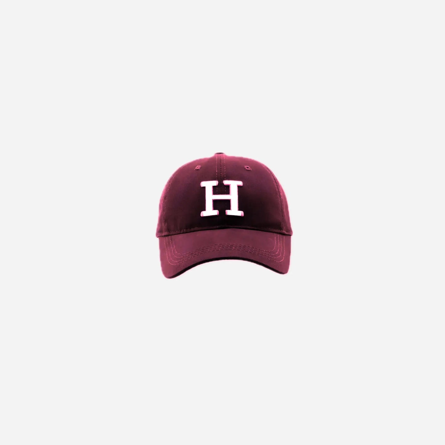 H Letter Embroidered Baseball Cap Hominus Denim
