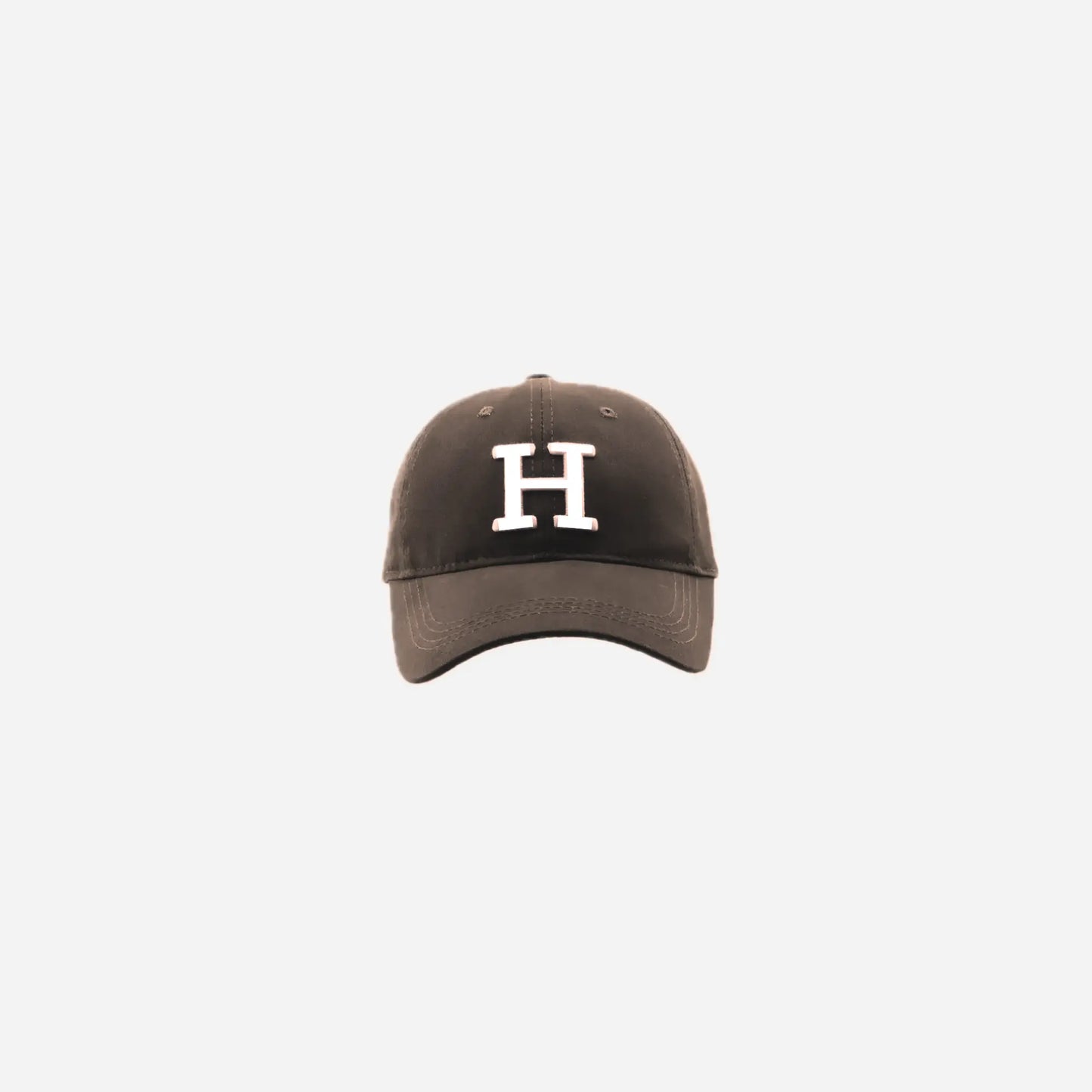 H Letter Embroidered Baseball Cap Hominus Denim