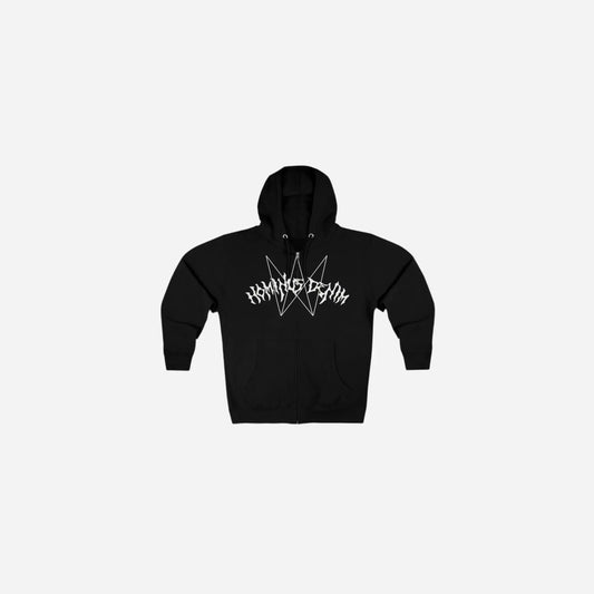 HOMINUSDENIM ZIP HOODIE 001 Printify