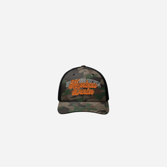 Hominus Denim Camouflage Trucker Cap Hominus Denim