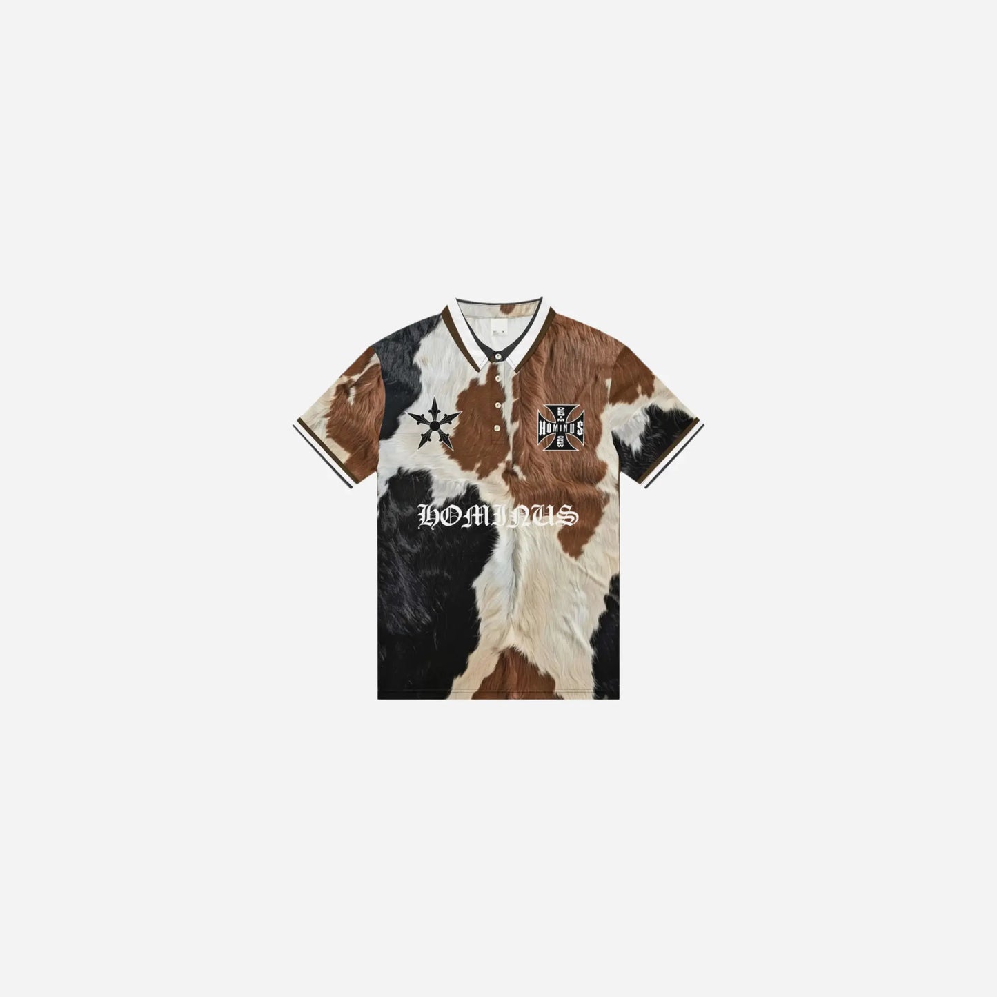 Hominus Denim Cow Print Jersey Hominus Denim
