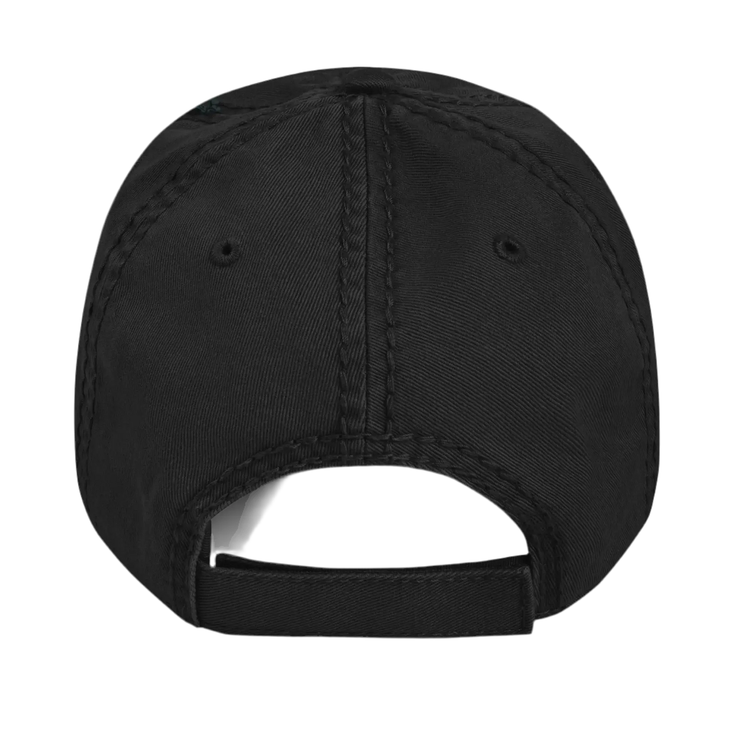 Hominus Denim Cross Logo Distressed Cap Hominus Denim
