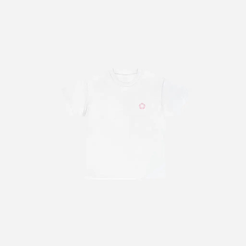 Hominus Denim Flower Y2K Logo Tee 2 Printify