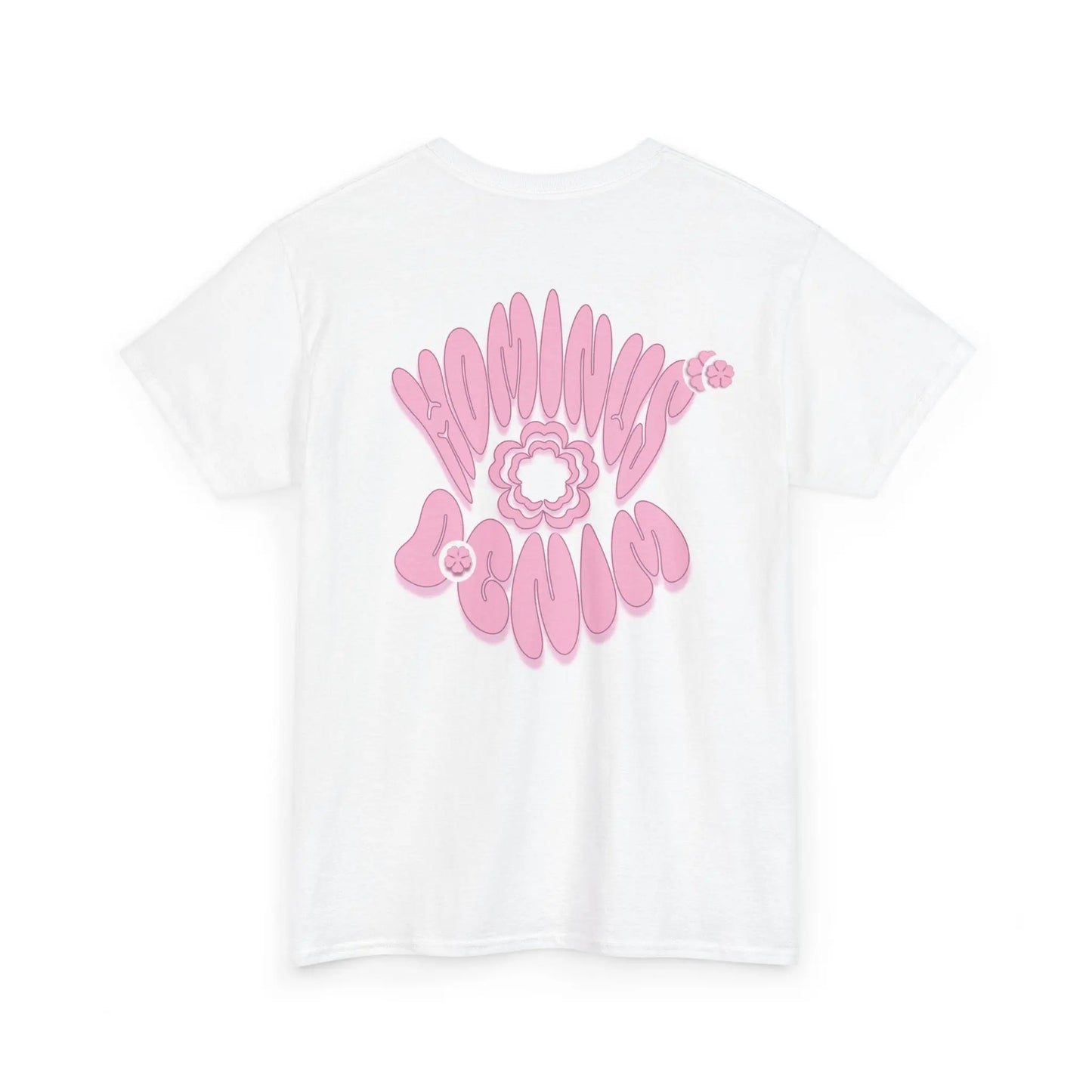 Hominus Denim Flower Y2K Logo Tee 2 - Hominus Denim