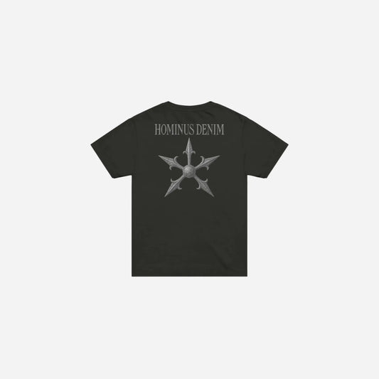 Hominus Denim Gothic Star Logo Tee Hominus Denim