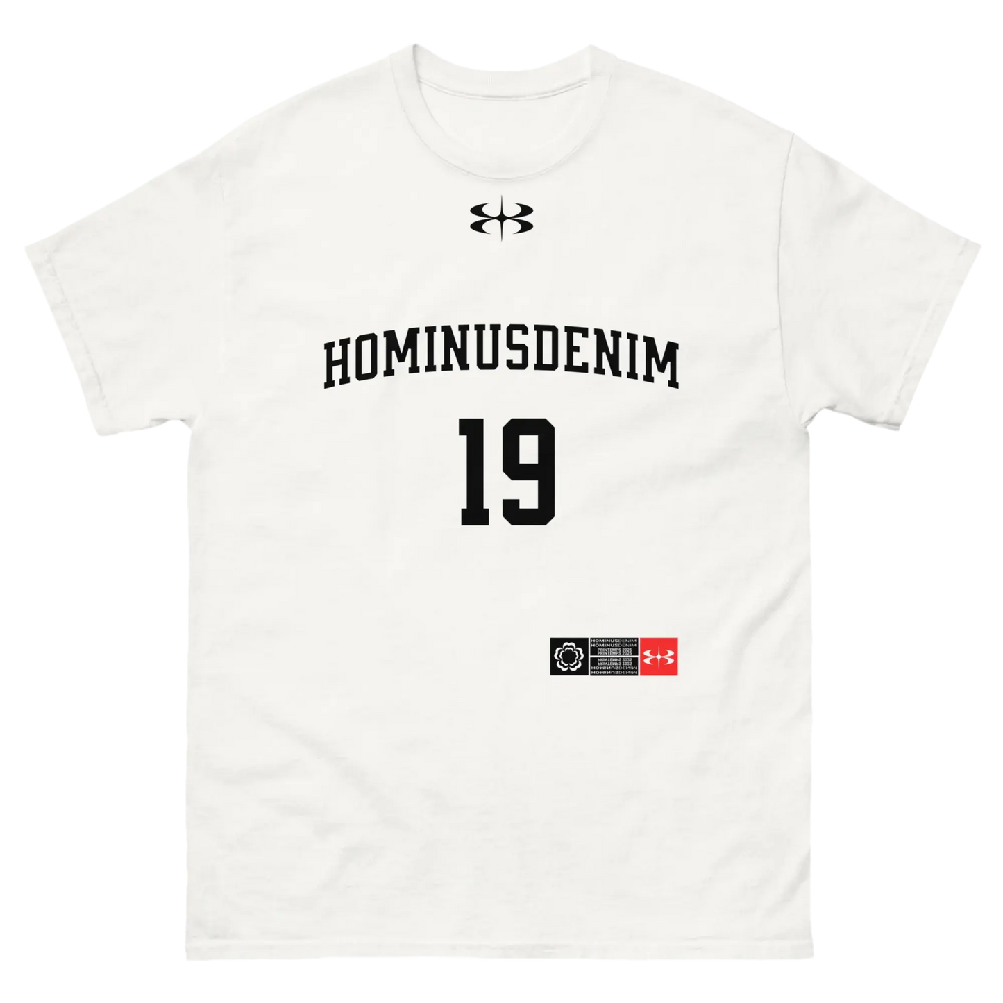 Hominus Denim Sportswear Logo Tee Hominus Denim