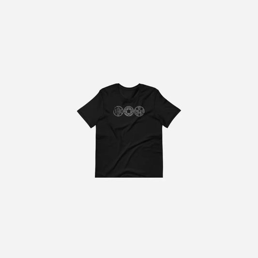 Hominus Denim Triple Logo Tee Hominus Denim