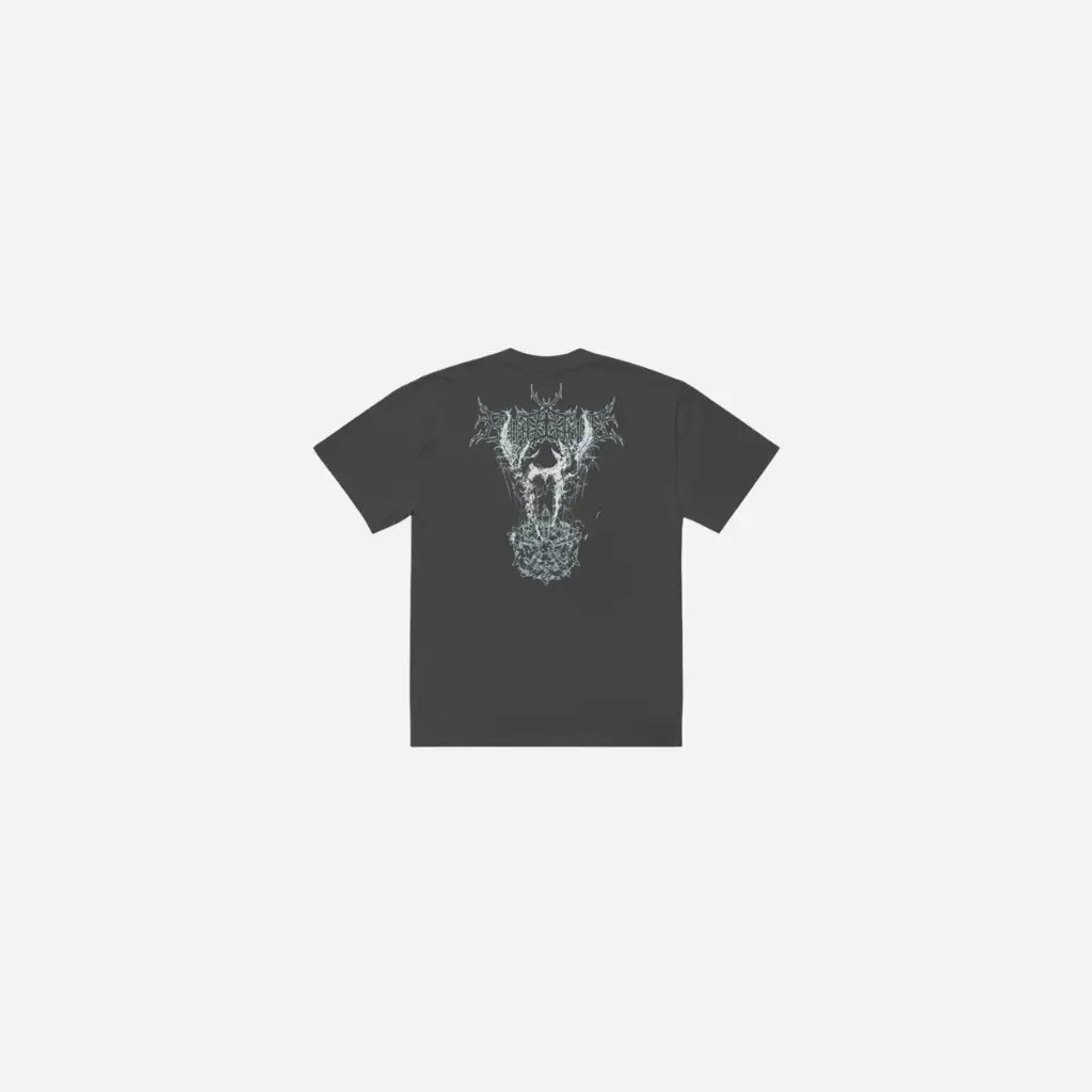 Hominus Oversized Washed Gothic Graphic Tee Hominus Denim