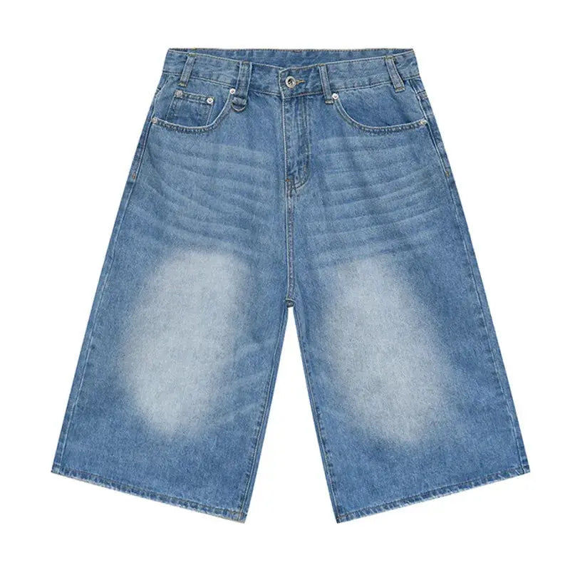 Casual Essential Wide Leg Jean Short/Jort - Hominus Denim