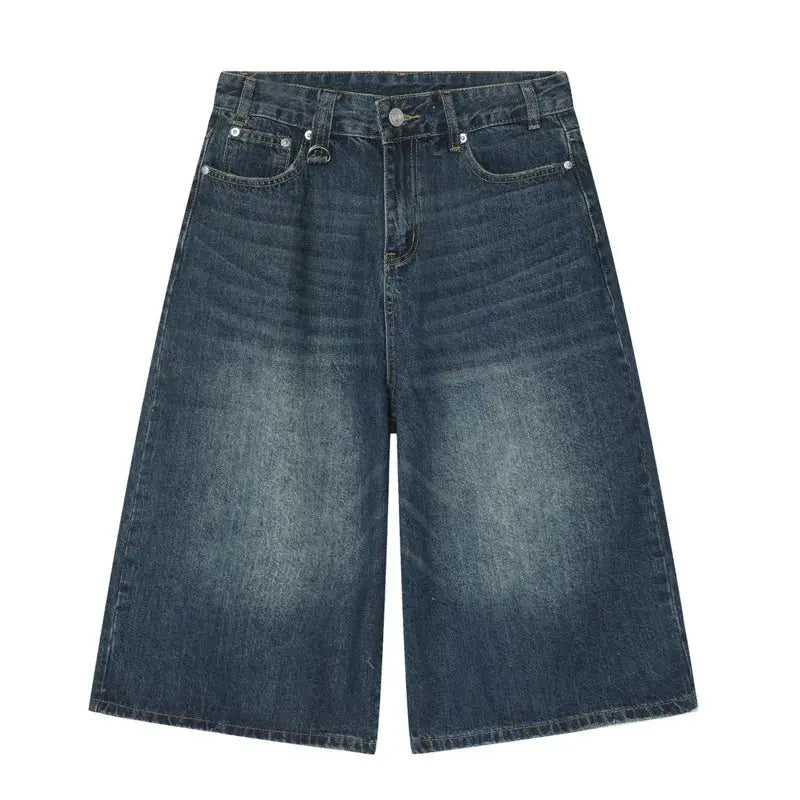 Casual Essential Wide Leg Jean Short/Jort - Hominus Denim