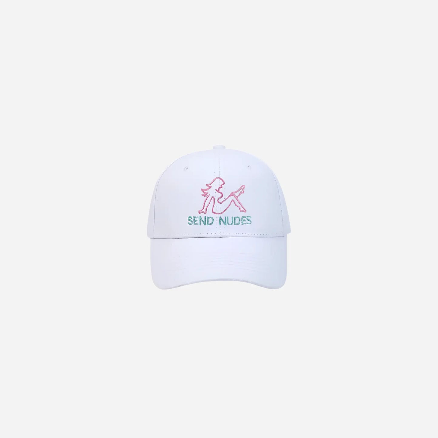 Letter Graphic Embroidered Cap Hominus Denim
