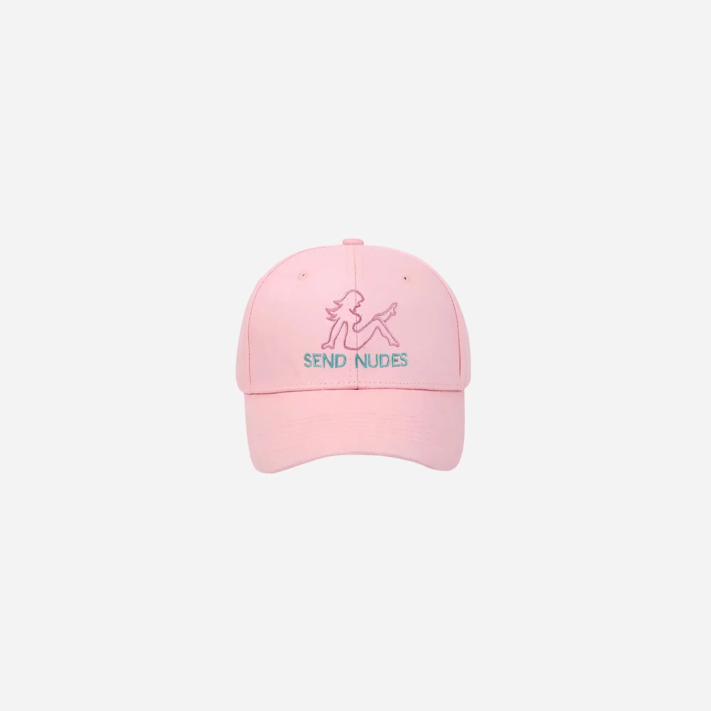 Letter Graphic Embroidered Cap Hominus Denim