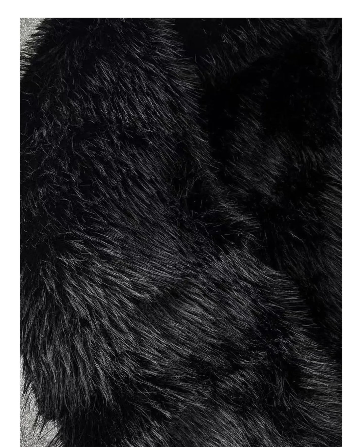 Mauroicardi Winter Short Cool Warm Soft Hairy Faux Fur Coat Men with Hood Rivet Luxury Designer Punk Style Clothes Fluffy Jacket Hominus Denim