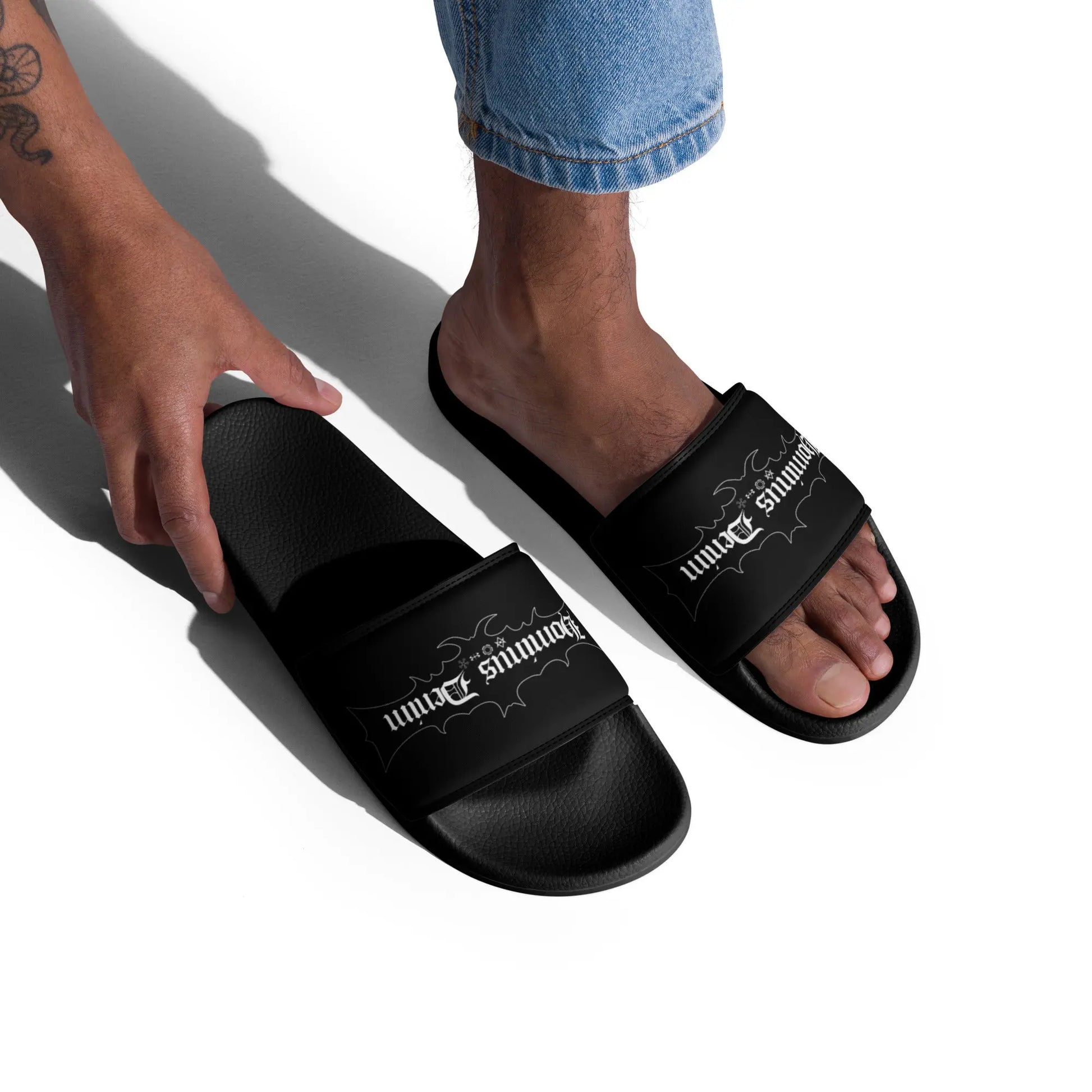 Men’s slides Hominus Denim