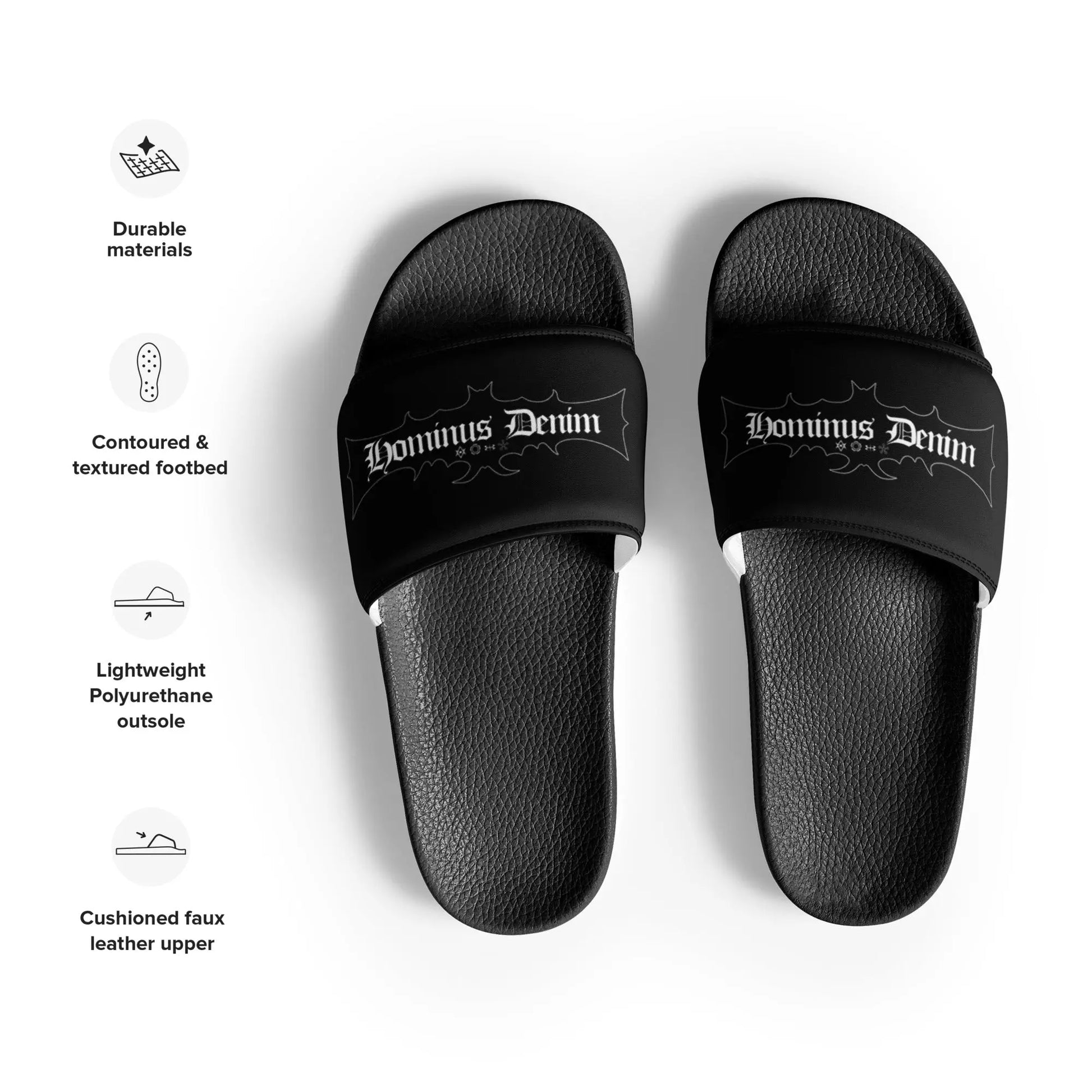 Men’s slides Hominus Denim