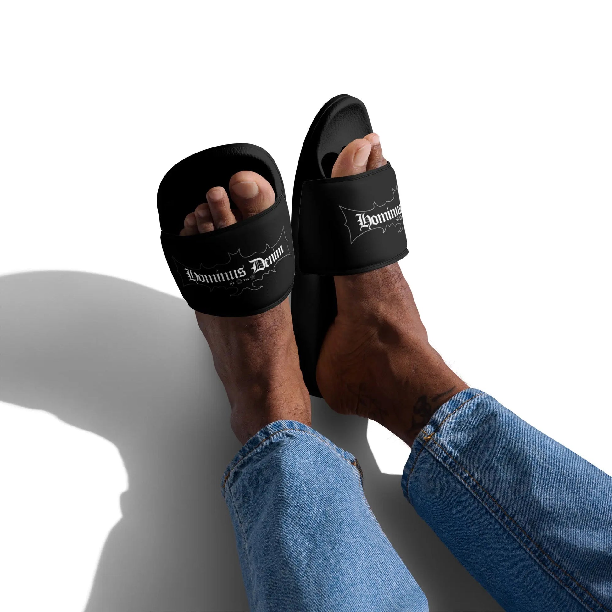 Men’s slides Hominus Denim