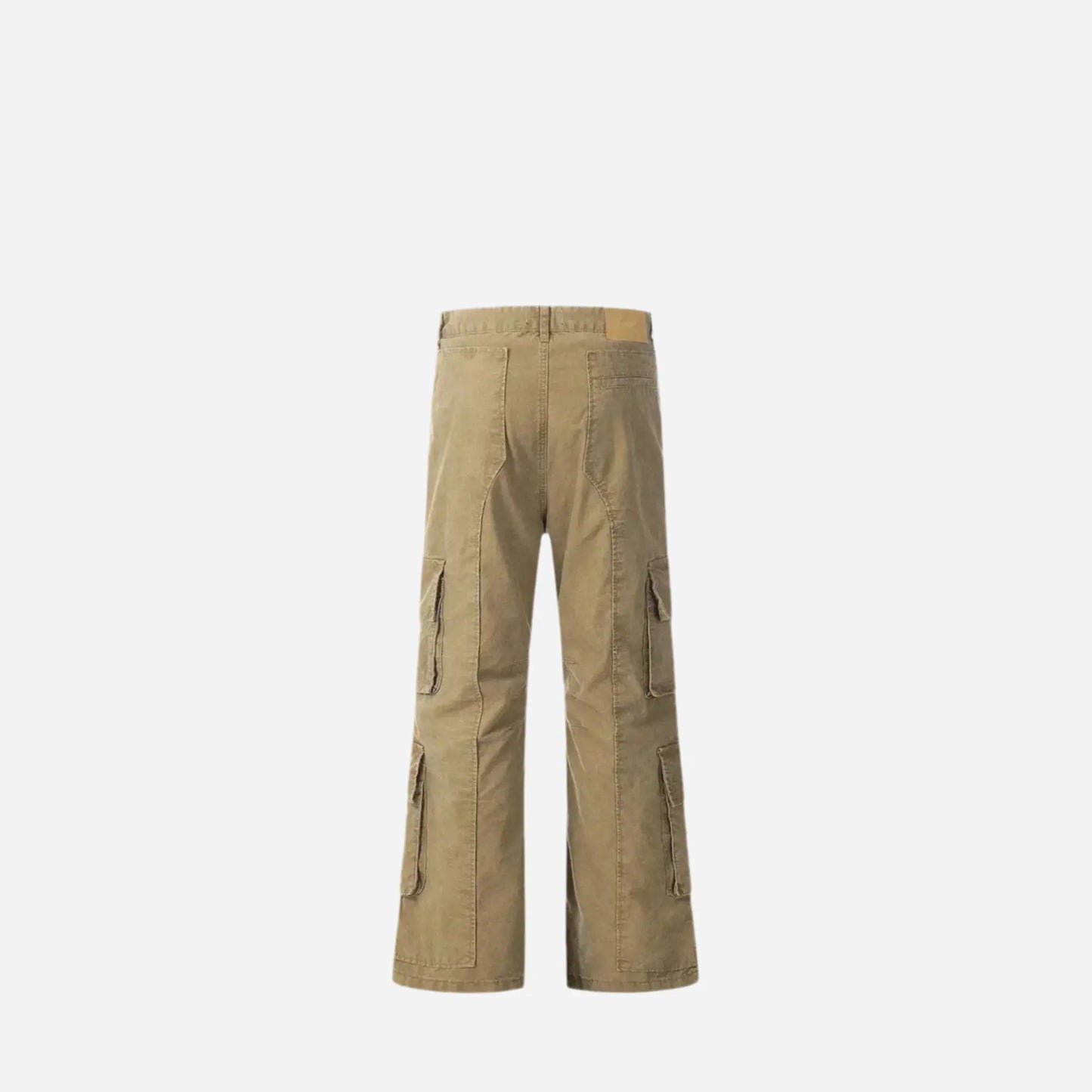 Multi-Pockets Cargo Carpenter Wide Leg Pant Hominus Denim