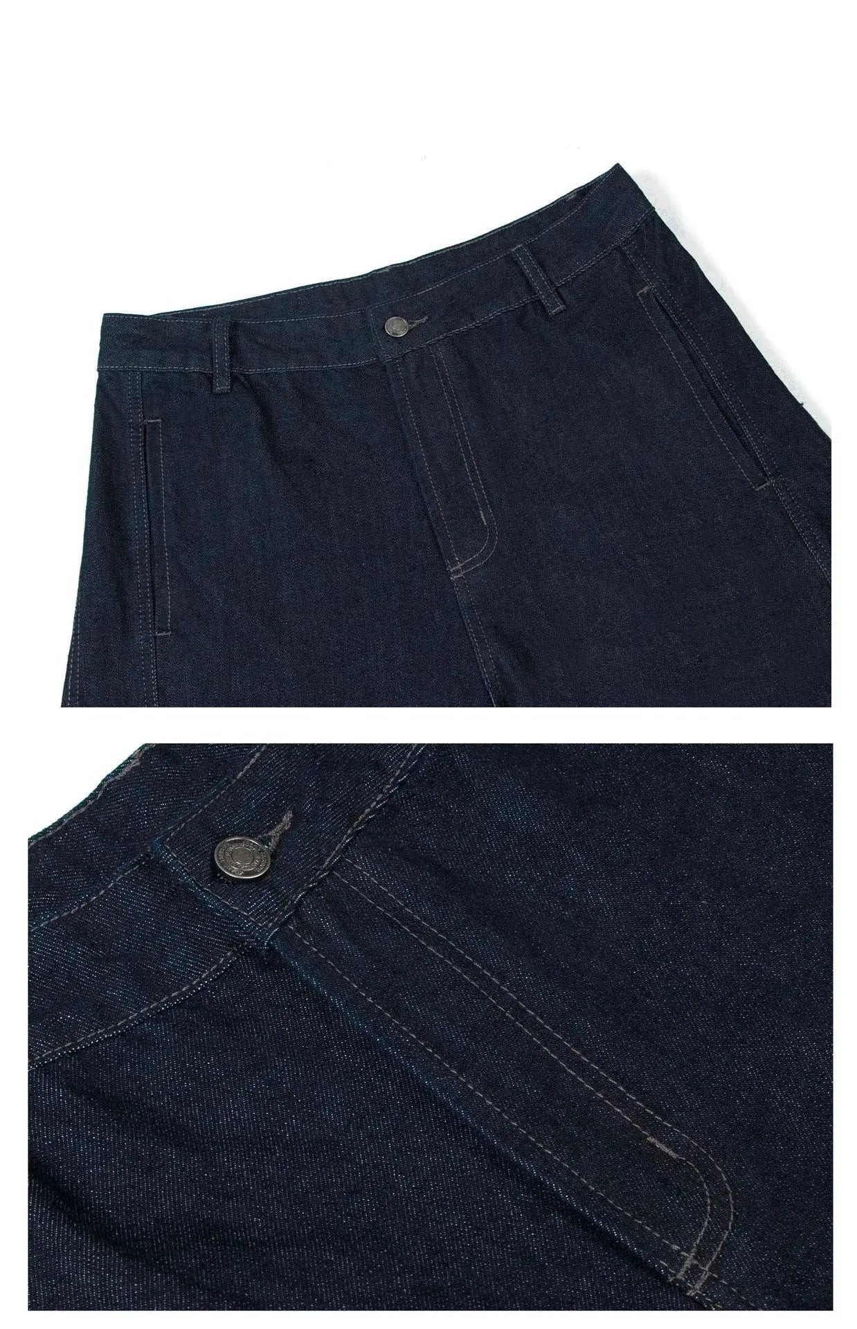 New Mens Denim Pants American Vintage Y2k Streetwear Couple Casual Scimitar Jeans Four Seasons Fashion Full Length Trousers Male Hominus Denim